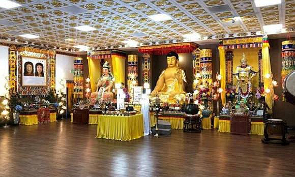 佛教坛城——佛教正法寺庙圣迹寺之大雄宝殿