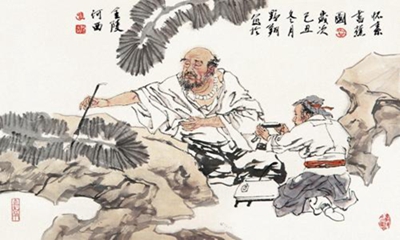名家作品欣赏——怀素其人和他的《自叙帖》