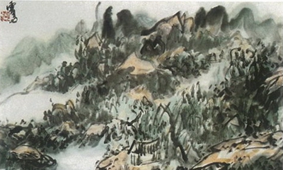 山城景三首 南无羌佛五明展显之诗词歌赋