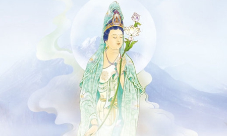 放下执念 我得到观音加持在法会中开心的舞动