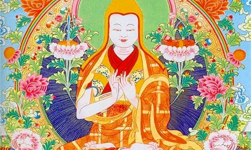 藏传佛教格鲁派的创立者宗喀巴大师